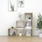 QJBSAVVA 3-TLG TV-Schrank-Set, Tv Eckschrank Wohnzimmertisch Tv Highboard Fernsehtisch Hoch Geeignet für Fernseher Den Flur Schlafzimmer Wohnzimmer Weiß Sonoma-Eiche Holzwerkstoff