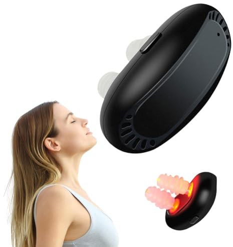 Respirelief Red Light Nasaltherapiegerät, Nasenrhinitis Reparatur Gerät zur Linderung, Physiotherapie zur Beruhigung der Nase Infrarot, Sinusitis Rotlicht Nasaltherapiegerät