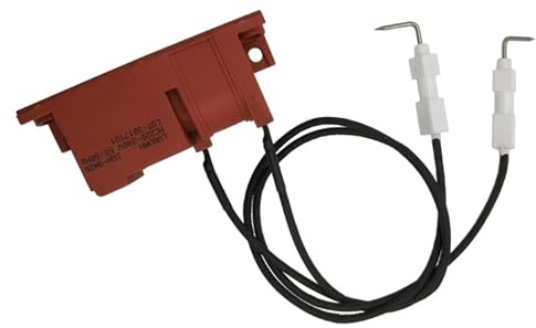 220–240 V Impulszünder, zwei Steckdosen mit Elektrodenzünddraht, 410 mm, for Gaskochfeld