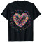 Konfetti Herz Karneval Fasching T-Shirt