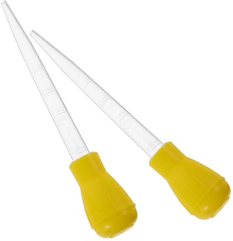 VERDANVERSE 2 Stück Truthahn Bratspritze aus Präzise Öl Kontrolle Vielseitig Einsetzbar zum Grillen und Braten Robuste Kücheninjektoren für Effizientes Kochen