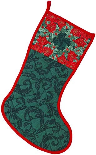 Toyland® Weihnachtsstern, 35 cm (13 ), Retro-Stoff, Weihnachtsstrumpf