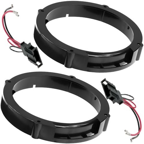 Sound-way - Spacer rings adapters kit for 165mm 6.5 speakers for SEAT Ibiza 6L / leon - KC45