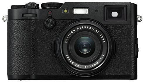 Fujifilm X100F - Cámara compacta de 24.3 MP (Pantalla de 3, Visor hibrido, Video Full HD) Negro