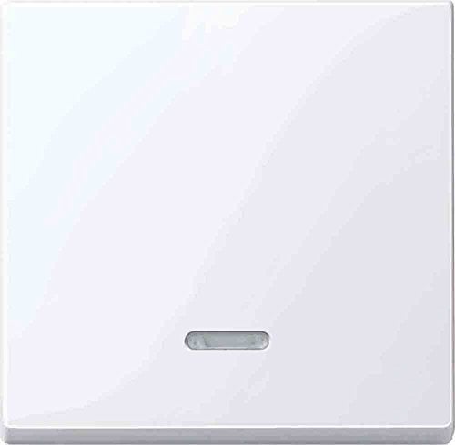 Merten 436025 Wippe mit Kontrollfenster, aktivweiß glänzend, System M