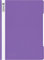 Brunnen Schnellhefter violett Folie