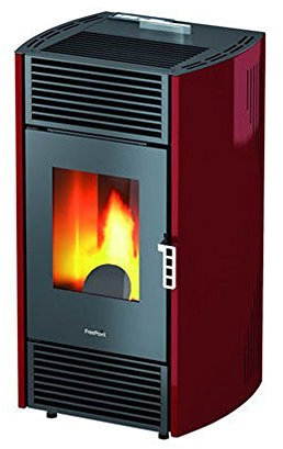 FreePoint Miriam Autonome Pellet Rouge poêle