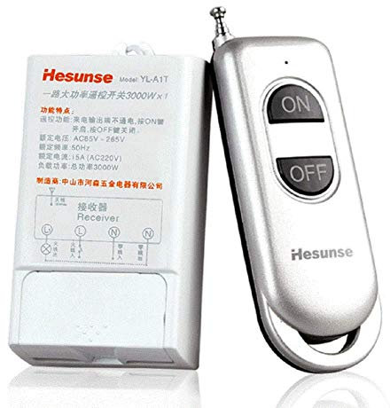 MASUNN Yl-A1T 300 M 220V 30A Larga Distancia Un Modo De Control Remoto Interruptor De Alimentación 3000W De Alta Potencia Inalámbrico con Mando A Distancia