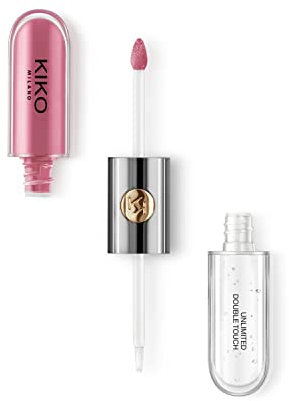 KIKO Milano Unlimited Double Touch 119 | Flüssiger Lippenstift Mit Langem Halt (12 Stunden) In 2 Schritten, Strahlendes Finish