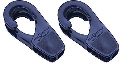 Extreme Max BoatTector 3005.5029 Bootsschienen-Fender Kleiderbügel, Vorteilspack, 2,5 cm, Blau