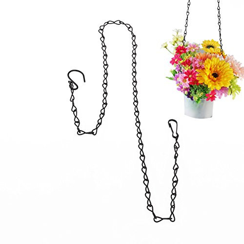 Rosenice - Cadena con gancho para colgar macetas, 90 cm