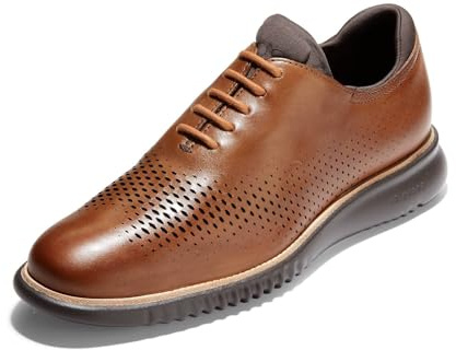 Cole Haan Men's 2.Zerogrand Laser Wing Oxford British Tan/Java 15 W US W - Wide