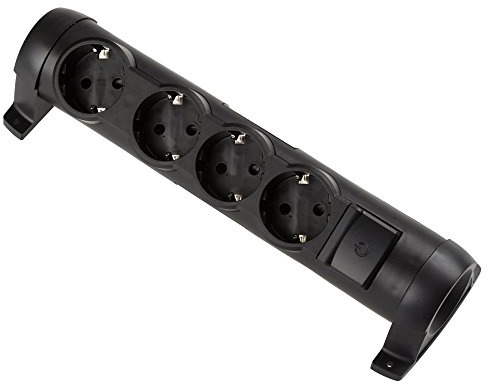 Legrand 694606 Steckdosenleiste, Schwarz