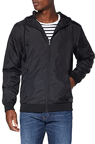 Build Your Brand Homme Windrunner Blouson, Noir (Blk/Blk 00017), 5XL EU