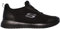 Skechers Damen Squad Sr Sneaker, Black Flat Knit, 36.5 EU
