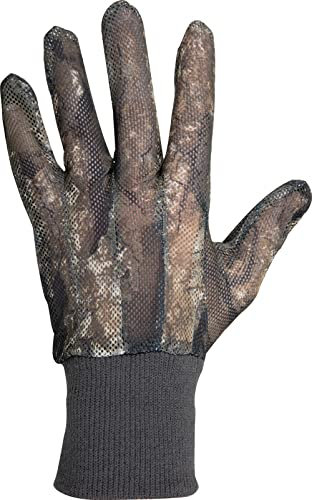 Ol' Tom Tukery-Handschuhe mit Netzrückseite – Realtree Timber Camo (Größe L)