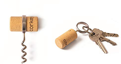 Corkey Corkscrew On Keychain