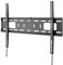 Goobay 49891 - Supporto da parete per TV Pro Fixed (L), da 37 a 70 (94 cm - 178 cm), 50 kg, fissaggio semplice e sicuro, Vesa standard, QLED/LED, colore: Nero