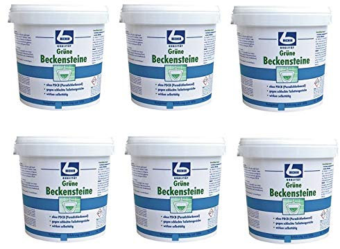 12x Dr. Becher Grüne Beckensteine - 35 Stück | Packung (35 Stück)