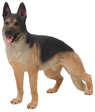 Deutscher Schäferhund, Deutscher Schäferhund Plüschtier Großer Plüsch Hund Modell Ornament Hoch Simulation Hundemodell Spielzeug Dekoration[853]Figuren