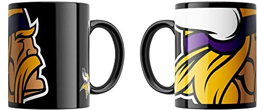 Minnesota Vikings Great Branding NFL Klassische Tasse (330 ml) Oversized Tasse – Stück