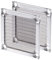 sourcing map 60mm Computer Fan Filter Grills Stainless Steel Mesh Dustproof Case Cover for Computers, Pack of 2