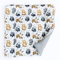 BABEES Wickelauflage 75x75 75x70 cm, Wickelunterlage antibakterielle Baumwolle mit Silberionen PANDA