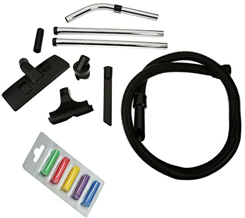 Masterpart Compatible avec aspirateur Henry Hetty Numatic Hoover 1,5 m Tuyau/kit d'outils et 5 désodorisants