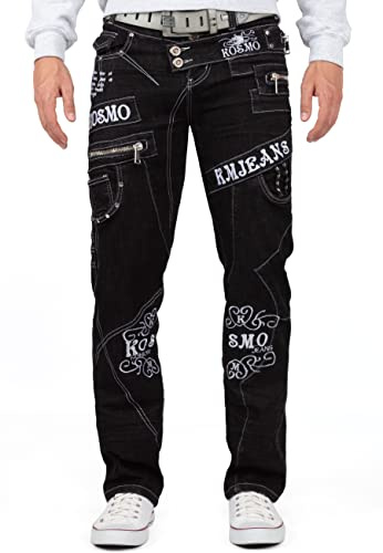KOSMO LUPO Herren Jeans KM051-1-bans W31/L32