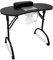 VA-Cerulean Table à ongles, table de manucure mobile avec aspiration, sac de transport et pied roulant, table de manucure portable pliable (noir)