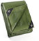 GUARD SHIELD Bâche de Protection Bâche Imperméable étanche 4x5m Vert 160g/m² Polyéthylène Bâches UV Résistant avec œillets