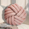 GYCS Knot Cushion, Soft Plush Cushion, Knotted Cushion, Decorative Cushion for Sofa, Bed, Decorative, Knot Cushion, Throw Cushion for Home Decoration, Bedroom, Couch,Carmine,30cm