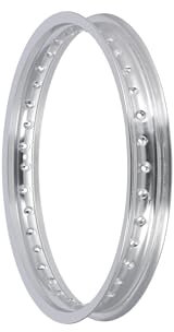 Felge 1,85 x 17 Alufelge, poliert