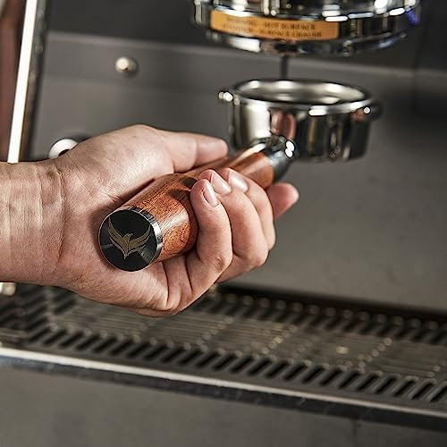 58 mm bodenloser Siebträger | Bodenloser nackter Siebträger | Filterkorb im Lieferumfang enthalten | Passend für Breville Sage Dual Boiler Espressomaschine BES900XL, BES920XL, BES980XL, BES990BS