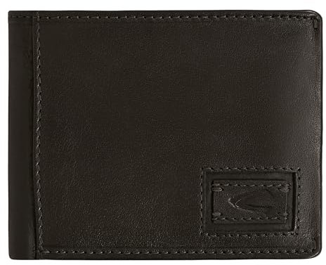 camel active Dust Herren Geldbörse Hochformat Mittelgroß Schwarz