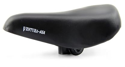 Kinder Fahrrad Sattel für 12 14 16 Zoll auch für Laufrad und Roller Montage an Damen oder Herren Fahrrad zur Mitnahme des Kindes möglich Farbe Schwarz