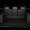 Auto Leder Kofferraummatte für Nissan Qashqai 2016-2023(J12), Antirutschmatte Kofferraum Schutzmatte Kofferraumschutz, Auto Zubehör,B/Black-beige