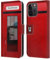 Head Case Designs K8 I Love London Leder Brieftaschen Handyhülle Hülle Huelle kompatibel mit Apple iPhone 15 Pro Max