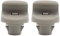 BMTick Clip resistente per aletta parasole per specchietto retrovisore, compatibile con Nissan Qashqai J10, soluzione affidabile per clip vecchie o danneggiate, 2 pezzi, grigio