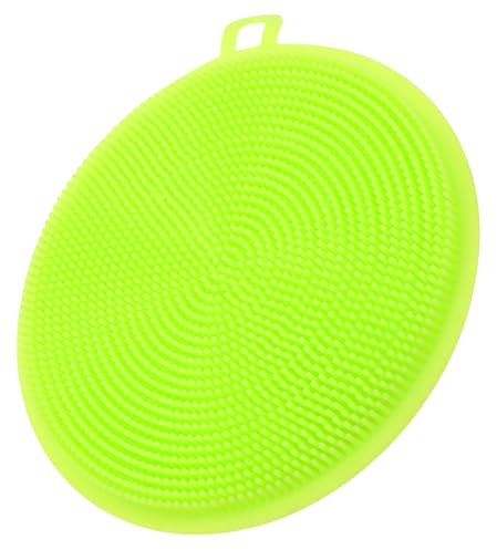 PartyKindom Heart Shaped Dish Brush Cleaning Brush Sponges Cup Scrubber Brush for Sink Body Scrubber Sink Dish Dryer Home Cleaning Supply Dish Pad Brush Scrubbing Brush Pad Kitchen Supplies