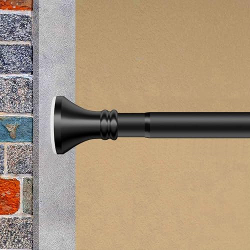 AEAGERY Duschstange ohne Bohren,Vorhangstange ohne Bohren,Teleskopstange Gardinenstange,Klemmvorhangstange Teleskopstange,260-460cm- Duschstange,Gardinenstange,Kleiderstange,Duschklemmstange