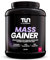 MASS GAINER | Gainer Prise de Masse Musculation | +1500 kcal par jour | 5 Sources de Protéines + 2 Sources de Glucides + MCT | 22 Portions de Boisson Shaker Goût Fraise | 2,27kg | TLN