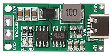 Kuuddker Multi Cell Type C to 8.4V 12.6V 16.8V Step Up Boost LiPo Polymer Li Ion Charger 18650 Lithium Battery(3S 2A)