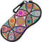 BEIBXHQQ 1 Piece of Printed Glasses Case, Sunglasses Case, Portable Glasses Bag, Glasses Storage Bag, Fashionable Glasses Case, Suitable for Travel, Commuting, Business Trips (18 * 8cm)
