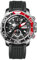 REEF TIGER Fashion Aurora Stalker Multifunktions-mechanische Uhr, 45 mm, blaues Zifferblatt, super leuchtend, wasserdicht, Gummiband, Automatikuhr RGA3053, RGA3053-YBBR, Mechanisch