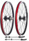 HZXQCVB 20 Zoll 406/451 Mountainbike-Laufräder Schnellspanner Doppelte Schicht Aluminium-Legierung Felgen Scheiben-/V-Bremse 24/28H Naben Für 7 8 9 10 Gang Kassette(Black,451)