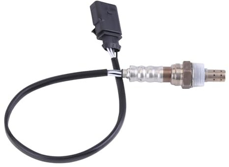 BYNYXI 251mm Lambdasonde Diagnosesonde Nach Kat für 1.2 Ibiza 6L2 6L1 6J5 6P1 6Y2 6Y5 NH3 NK3 NK6 5J7 Po-lo 9A 9N Lambdasonde Diagnosesonde Regelsonde Sensor 03C906262