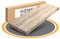 HENK Holz Treppenstufe Fensterbank innen, Massivholz - Wildeiche, Holzbretter zum Bauen, Wandregal aus Holz, Holzplatte, Fensterbrett, Bastelholz, Regalbrett, Regalboden. (Wildeiche 1200x300x40)