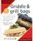 AMK® Toastbags Griddle & Grill Bags Pack 2 No Cleaning Reusable Dishwasher Safe Suitable for Paninis Sandwiches Chicken and Fish