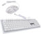 Balacoo 1juego Teclado y Ratón Mecánico USB para Gaming Ergonomía Avanzada y Retroiluminación Luminosa Compatible Pc y Portátiles Diseño Creativo y Estilo Moderno